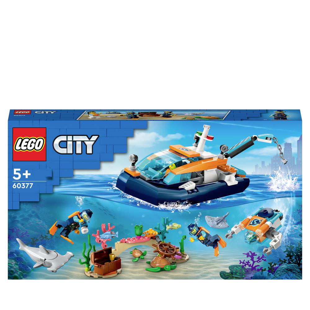LEGO® CITY 60377 Verkenningsduikboot