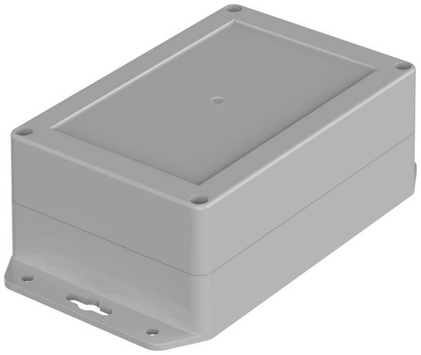 Bopla Euromas X, XT 151006 WL 7035 07815106 Flansch-Gehäuse 150 x 100 x 60 ABS Lichtgrau (RAL 7035) 1 St.