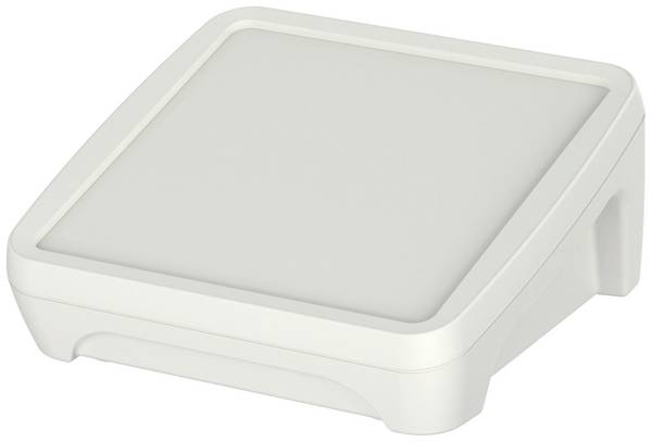Bopla BoPad BOP 1212 P-9016-SET Pult-Gehäuse (L x B x H) 122 x 118 x 57.60 mm ABS Weiß (RAL 9016) 1 St.