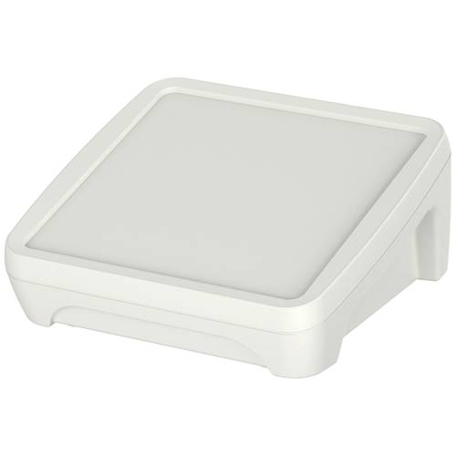 Bopla BoPad BOP 1212 P-9016-SET Pult-Gehäuse (L x B x H) 122 x 118 x 57.60 mm ABS Weiß (RAL 9016) 1 St.