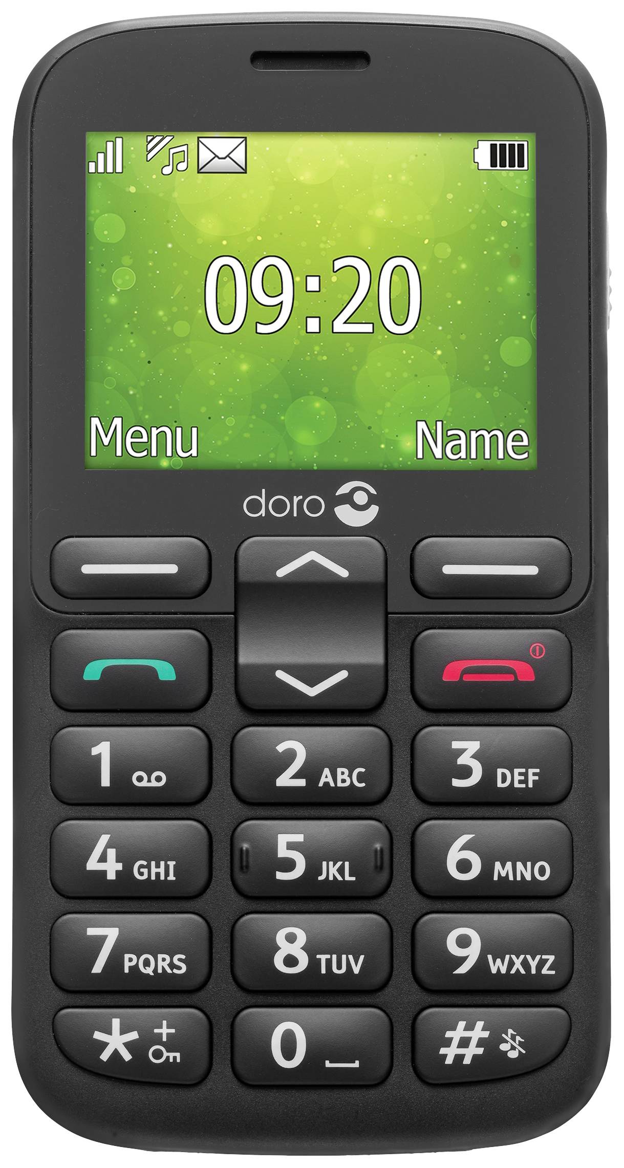 DORO 1380 Dual-SIM-Handy Schwarz (380506)