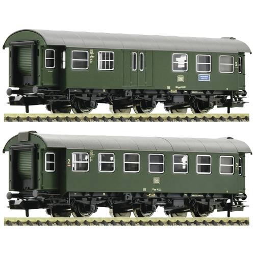 Fleischmann 809910 N 2er-Set Umbauwagen 2.Klasse der DB 2.Klasse