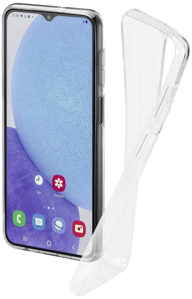 HAMA Cover Crystal Clear für Samsung Galaxy A23 4G/5G, Transparent (00172199)