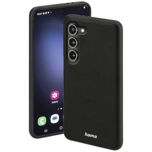 hama 00215572 Cover Finest Sense für Samsung Galaxy S23, Schwarz