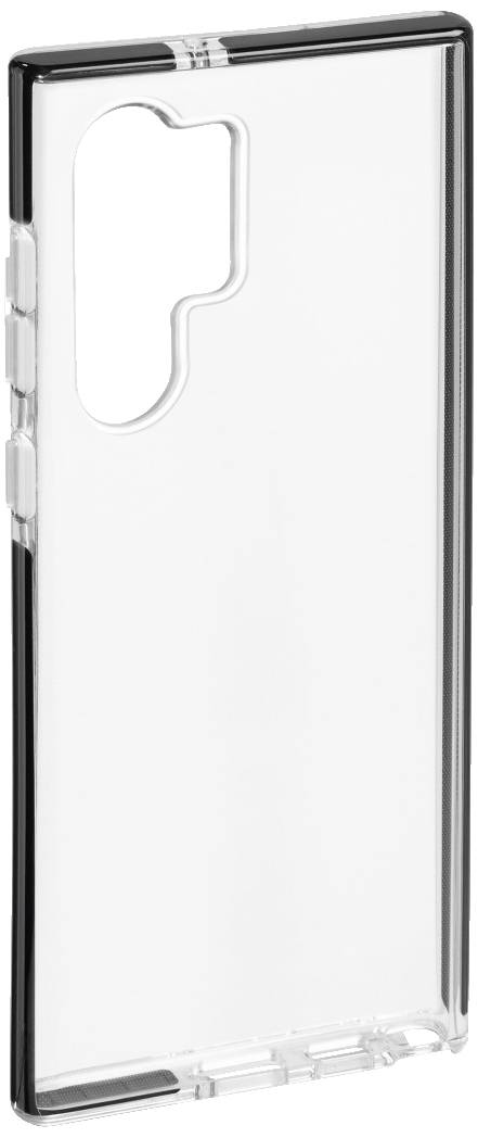 HAMA Protector Handy-Schutzhülle Cover Schwarz - Transparent (00215585)