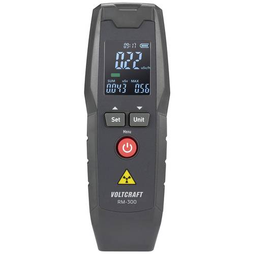 Thumbnail - VOLTCRAFT RM-300 Geigerzähler Strahlung: Beta, Gamma, Röntgen akustischer Warnton
