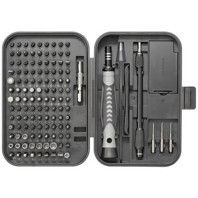 TOOLCRAFT TO-8391705 Bit-Set 130teilig Kreuzschlitz Phillips, Kreuzschlitz Pozidriv, Außen-Sechskant, Tri-Wing, Innen-Vi-1