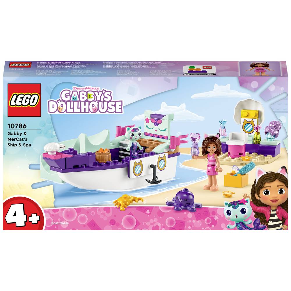 LEGO® Gabby's Dollhouse 10786 Meeketchens schip en SpA