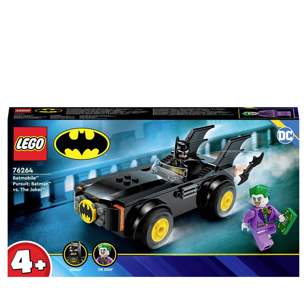 LEGO® DC COMICS SUPER HEROES 76264 Achtervolging in Batmobile: Batman vs. Joker