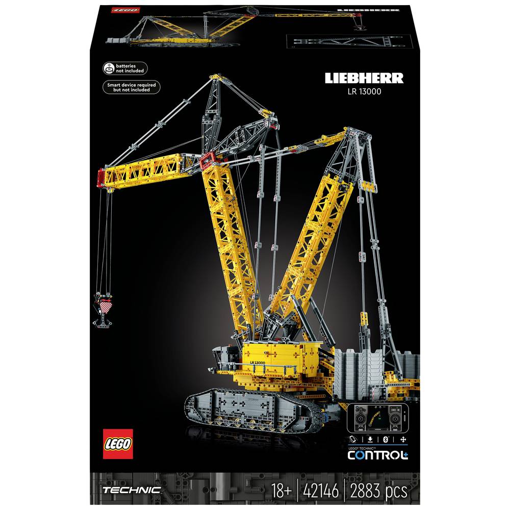 LEGO® TECHNIC 42146 Liebherr Rupsbandkraan LR 13000