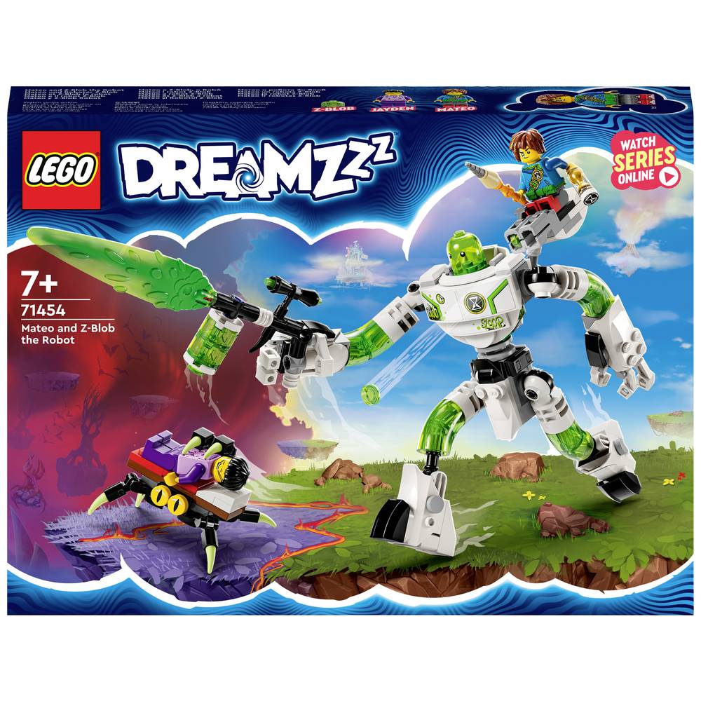 LEGOÂ® Dreamzzz Mateo en Z-Blob de robot 71454