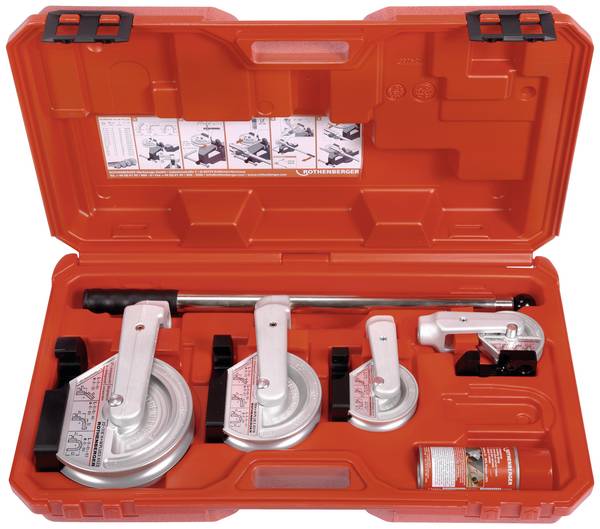 Rohrbiegegerät ROBEND H+W Plus Set, 12-15-18-22mm Rothenberger 24500