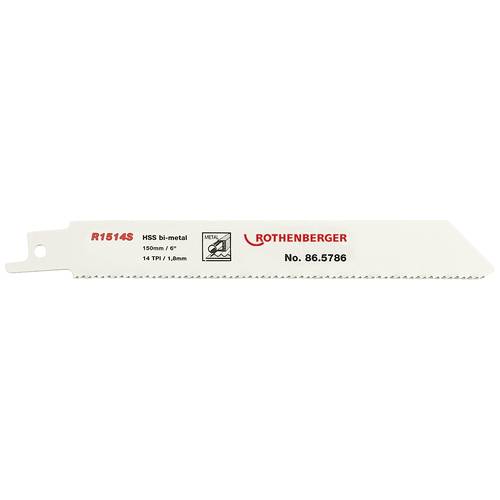 Rothenberger 865786 Universal-Sägeblatt, 150x20x0,9,5er Pack Sägeblatt-Länge 150 mm 5 St.