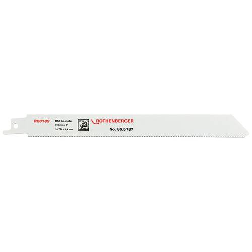 Thumbnail - Rothenberger 865787 Universal-Sägeblatt, 200x20x0,9,5er Pack Sägeblatt-Länge 200 mm 5 St.
