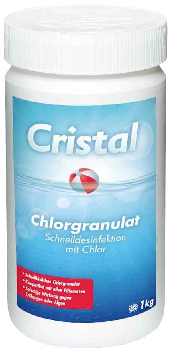 Cristal 1133261 Chlorgranulat 1 kg Dose Kombi-Tabletten 1 St.