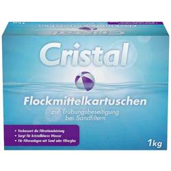 Cristal 1195304 Flockmittelkartuschen 1 kg, Inhalt: 8 Stück 8 St.