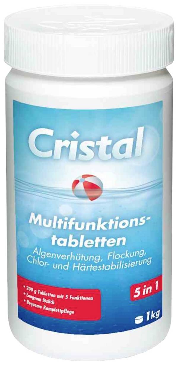 Cristal 1199289 Multifunktionstabletten 200 g, 1 kg Dose Kombi-Tabletten 1 St.
