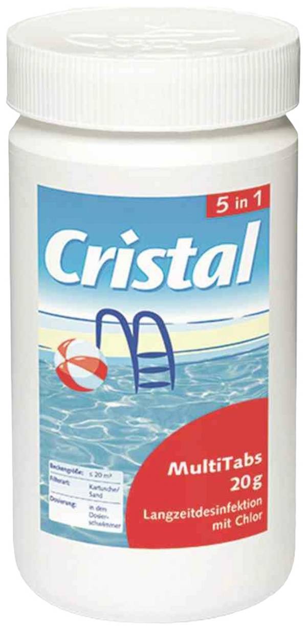 Cristal 1135182 MultiTabs 5 in 1, 20 g, 1 kg Dose Kombi-Tabletten 1 St.