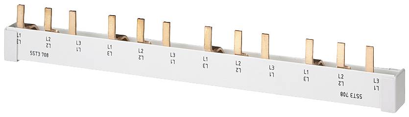 SIEMENS Stiftsammelschiene 5ST3710 berührungssicher 16qmm 3Ph. L=1016mm