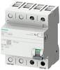 Siemens 5SV33224 5SV3322-4 Fehlerstrom-Schutzschalter B 2polig 25 A 0.03 A
