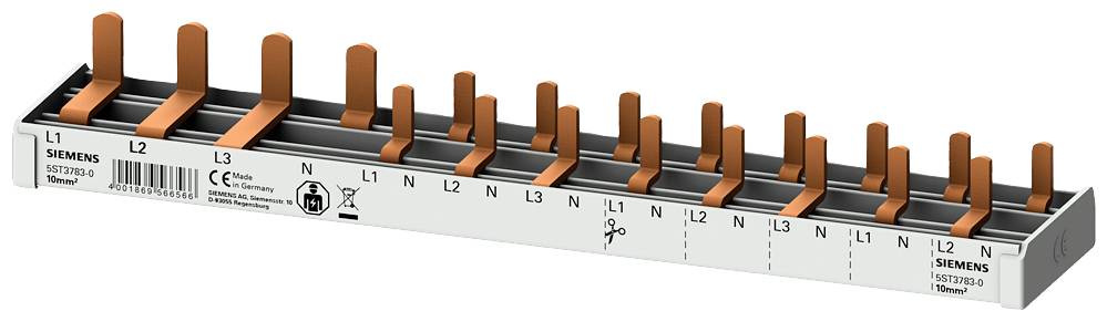 SIEMENS Stift SaS 10qmm 1xFI 5ST3783-0 3p/N+8xKompakt 12TE Sammelschiene
