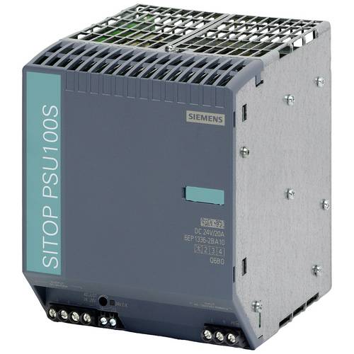 Thumbnail - Siemens 6EP1336-2BA10 Hutschienen-Netzteil (DIN-Rail) 24 V/DC 20 A Inhalt 1 St.