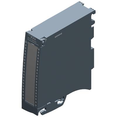 Ein graues Elektromodul von Siemens, möglicherweise ein Schaltgerät oder Interface-Modul, mit seitlichen Anschlussklemmen.