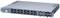 Ein Metallgehäuse im Rack-Format mit mehreren Netzwerkanschlüssen und einem grünen LED-Licht, geeignet für professionelle Netzwerkinstallationen.