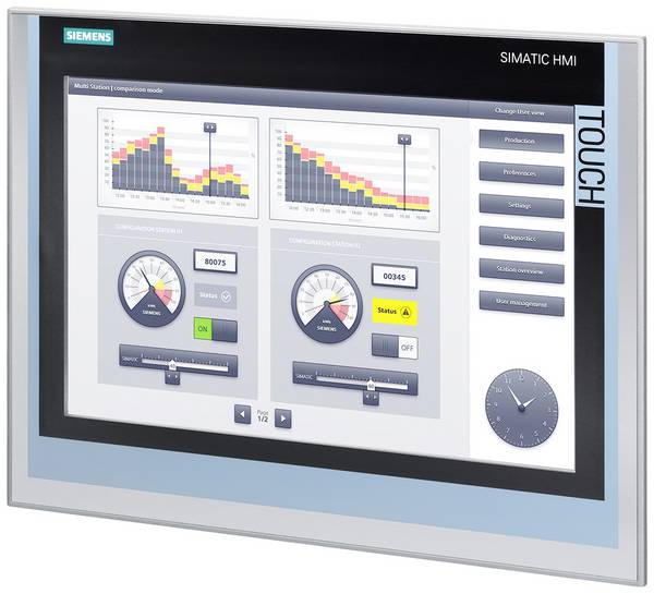 Siemens 6AV2124-0QC02-0AX1 6AV21240QC020AX1 SPS-Bedienpanel