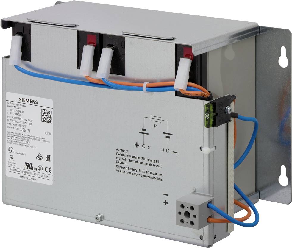 Siemens Indus.Sector Batteriemodul 24VDC,12Ah 6EP1935-6MF01-1