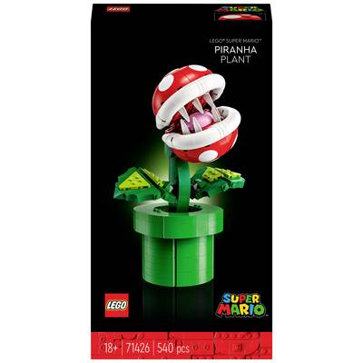 LEGO 'Piranha Plant' Bausatz, Teil der Super Mario Serie, bestehend aus 540 Teilen für Personen ab 18 Jahren.