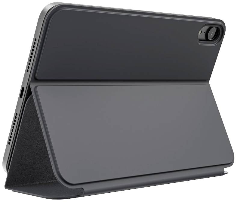 Black Rock Magnetische Hülle für iPad Mini 6 (2021) – Stoßfestes Smart Cover, Schwarz-2
