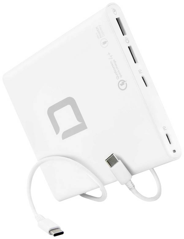 Dicota Laptop Charger Universal PRO Notebook-Netzteil 120 W 20 V 5 A mit UK-Adapter, USB Power Delivery (USB-PD)