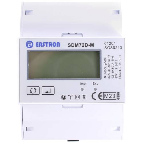 Thumbnail - Counttec SDM72DM Drehstromzähler digital 80 A MID-konform: Ja 1 St.