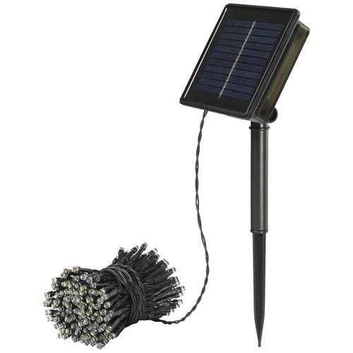 Thumbnail - Sygonix SY-5596928 Solar-Lichterkette LED Schwarz, Standard-Grün (seidenmatt)