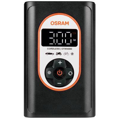 OSRAM OTIR4000 Kompressor TYREinflate 4000 8.3 bar Aufbewahrungs-Box/-Tasche, Automatische Abschaltung, mit Arbeitslampe