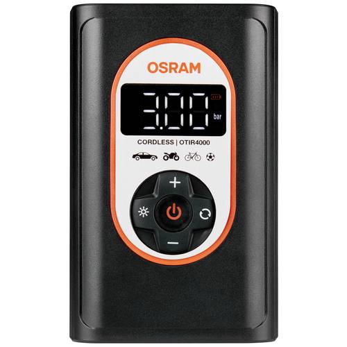 Osram Automotive OTIR4000 Kompressor TYREinflate 4000 8.3 bar Aufbewahrungs-Box/-Tasche, Automatische Abschaltung, mit A...