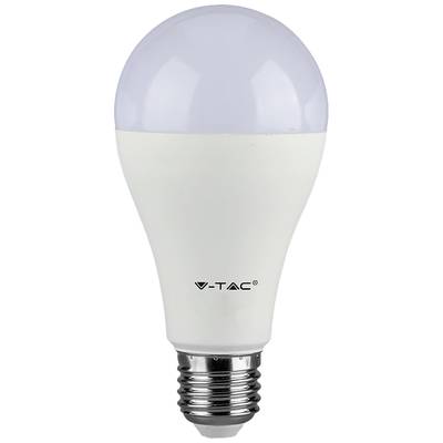 V-TAC 217240 LED EEK F (A - G) E27 Glühlampenform 8.50 W Kaltweiß (Ø x H) 60 mm x 108 mm  3 St.