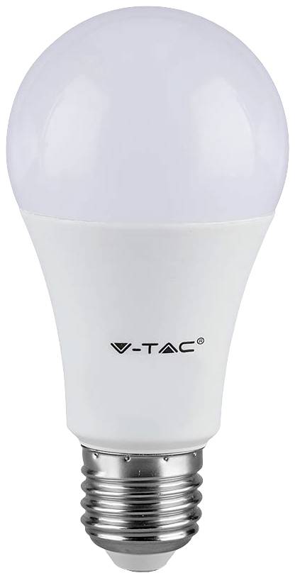 V-TAC 217261 LED EEK F (A - G) E27 Glühlampenform 8.50 W Tageslichtweiß (Ø x H) 60 mm x 108 mm