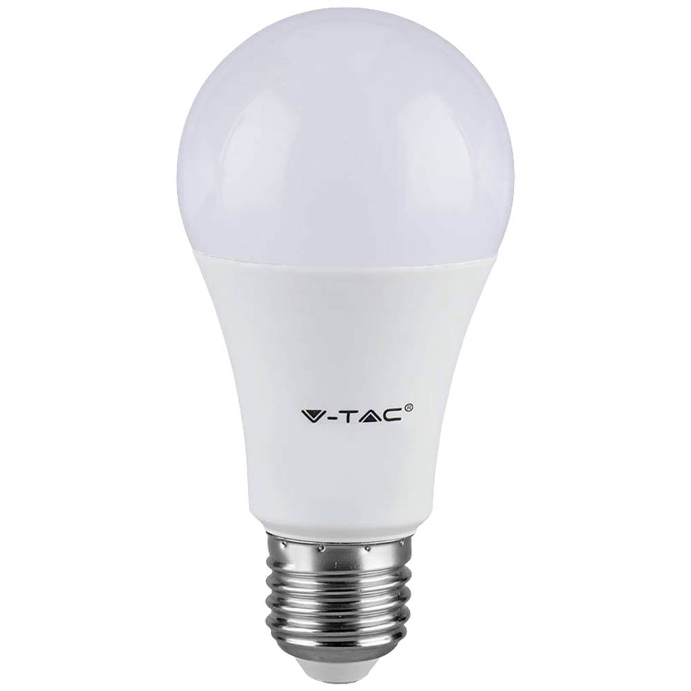 V-TAC 217261 LED-lamp Energielabel F (A G) E27 Peer 8.50 W Daglichtwit (Ø x h) 60 mm x 108 mm 1 stuk
