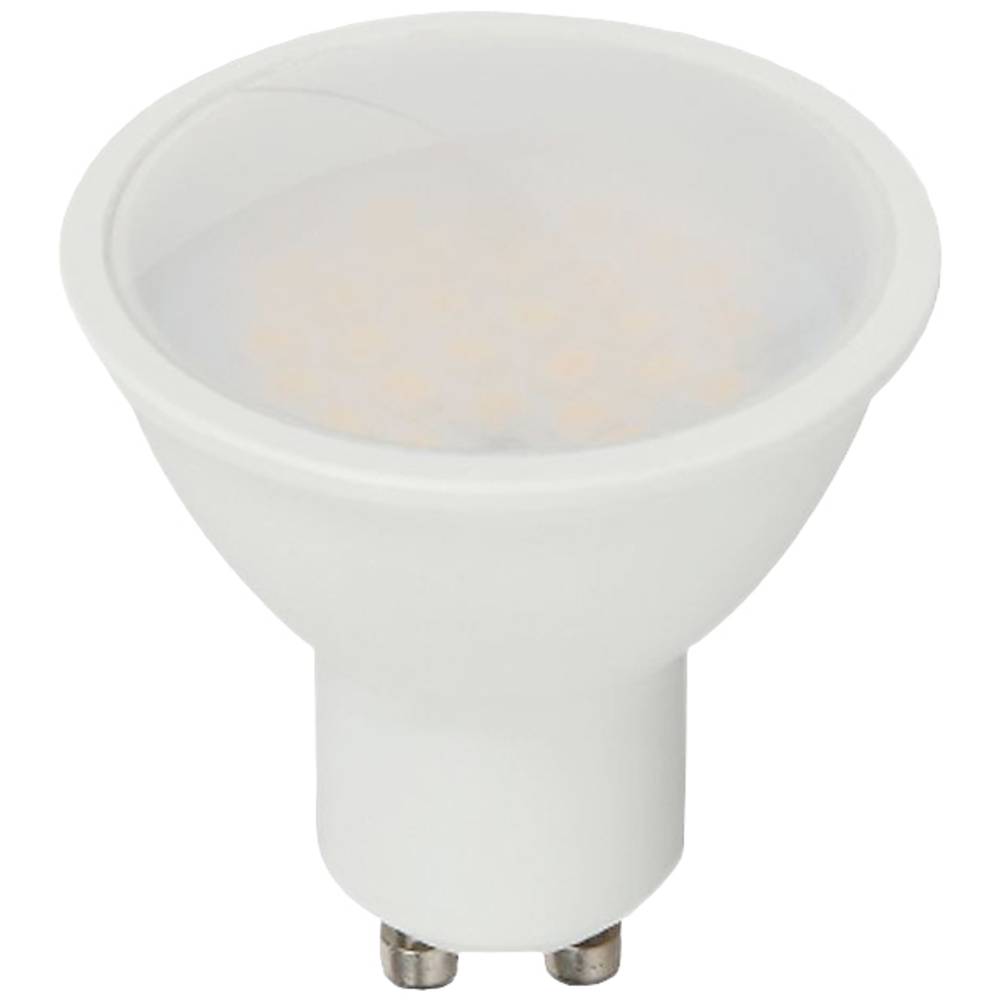 V-TAC 21201 LED-lamp Energielabel F (A G) GU10 Reflector 4.50 W Warmwit (Ø x h) 50 mm x 56.5 mm 1 st