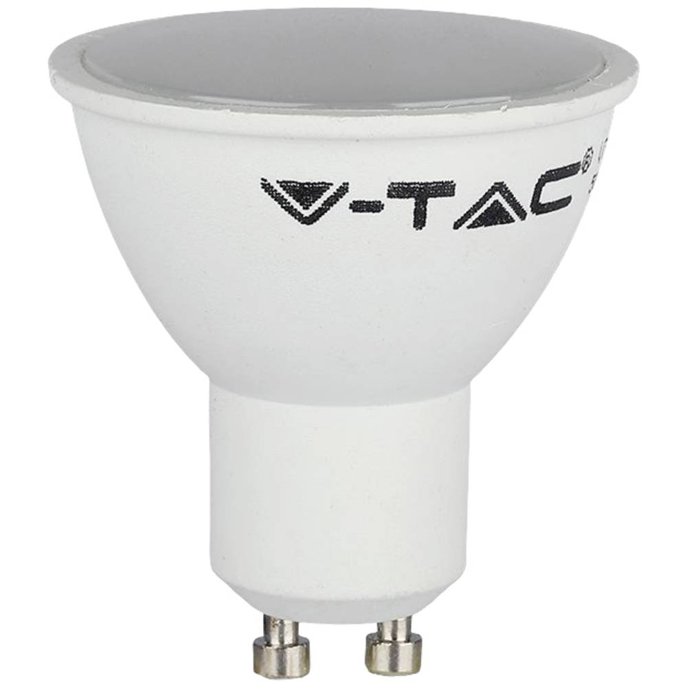 V-TAC 211686 LED-lamp Energielabel F (A G) GU10 Reflector 4.50 W Daglichtwit (Ø x h) 50 mm x 56.5 mm