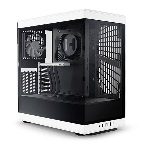 Thumbnail - HYTE Hyte Y40 Midi Tower, Tempered Glass - schwarz/weiß Midi-Tower Gehäuse, Gaming-Gehäuse Weiß
