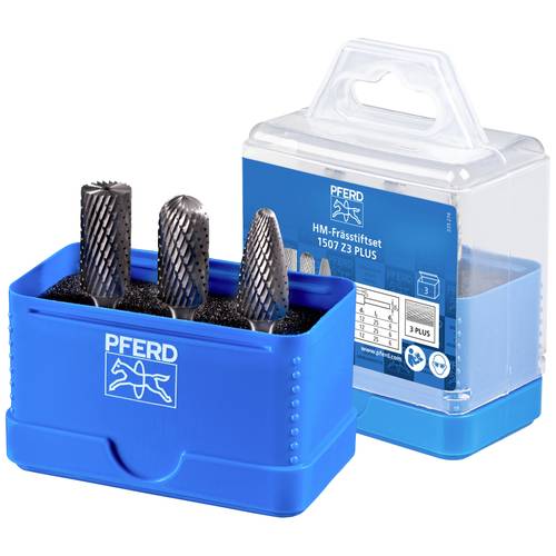 PFERD TOOLS 21901507 Frässtift-Set Hartmetall 12 mm Schaftdurchmesser 6 mm