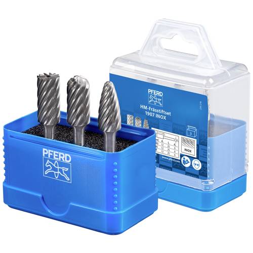 Thumbnail - PFERD TOOLS 21901907 Frässtift-Set Hartmetall 12 mm Schaftdurchmesser 6 mm