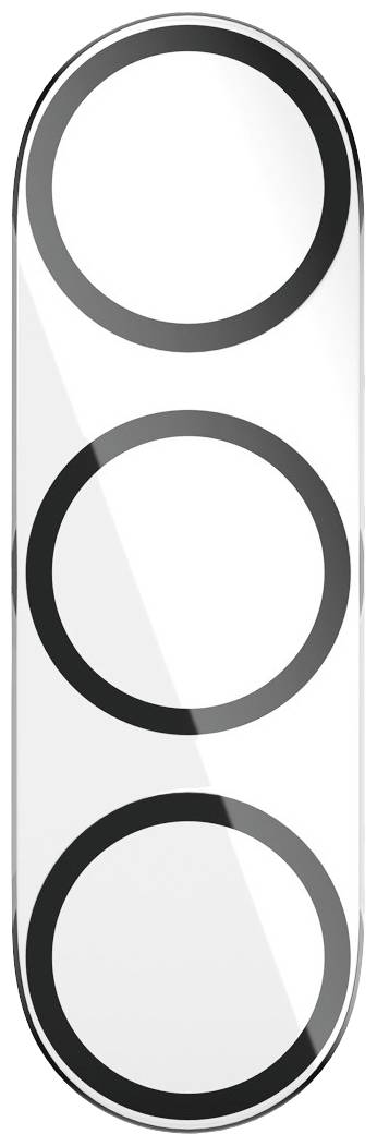 Drei vertikale schwarze Kreise auf weißem Hintergrund, möglicherweise als grafische Darstellung oder Design-Element.