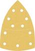 Bosch Accessories 2608901646 Schleifpapier für Multischleifer Körnung (num) 40 (L x B) 93 mm x 102 mm 50 St.