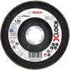 Bosch Accessories Fächerschleifscheibe Durchmesser 115 mm Bohrungs-Ø 22.23 mm Körnung (num) 120 Stahl, Edelstahl 10 St.