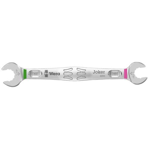 Wera 05020311001 6005 Joker Double Doppel-Maulschlüssel 1 Stück Schlüsselweite (Metrisch) 8 - 9 mm