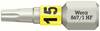 Wera 05066141001 867/1 Torx-Bit Antrieb: 1/4" (6.3 mm) Abtrieb: TORX TX 15 25 mm